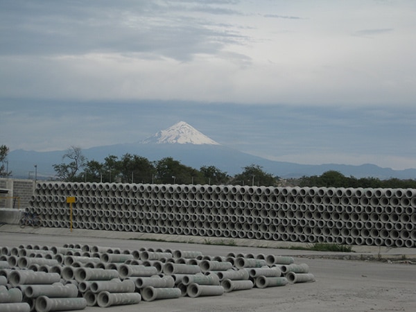 production-of-pro2-for-pipes-in-concrete